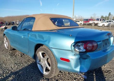 2002 Mazda Mx-5 Miata Cloth/Ls/Se z USA, uszkodzony, nr VIN JM1NB353120226068